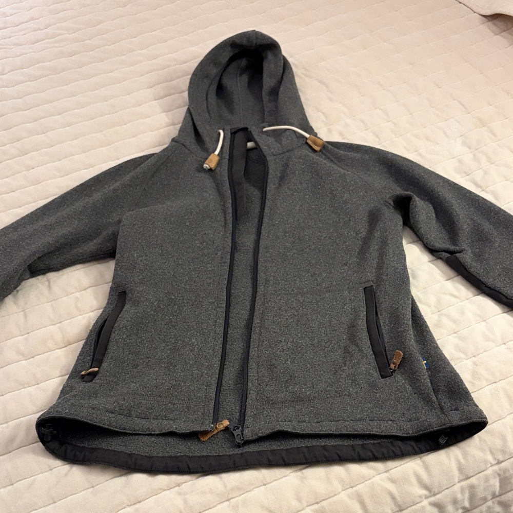 Fjallraven Övik hoodie sweater Gray Jacket